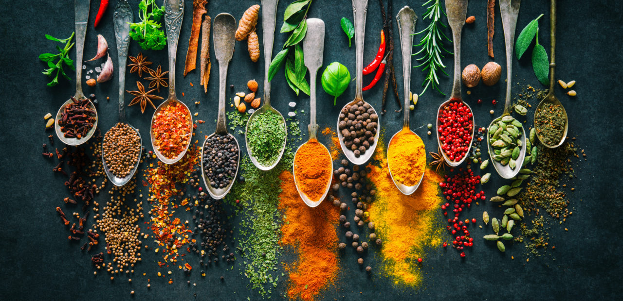 A Complete List of Spices & Herbs