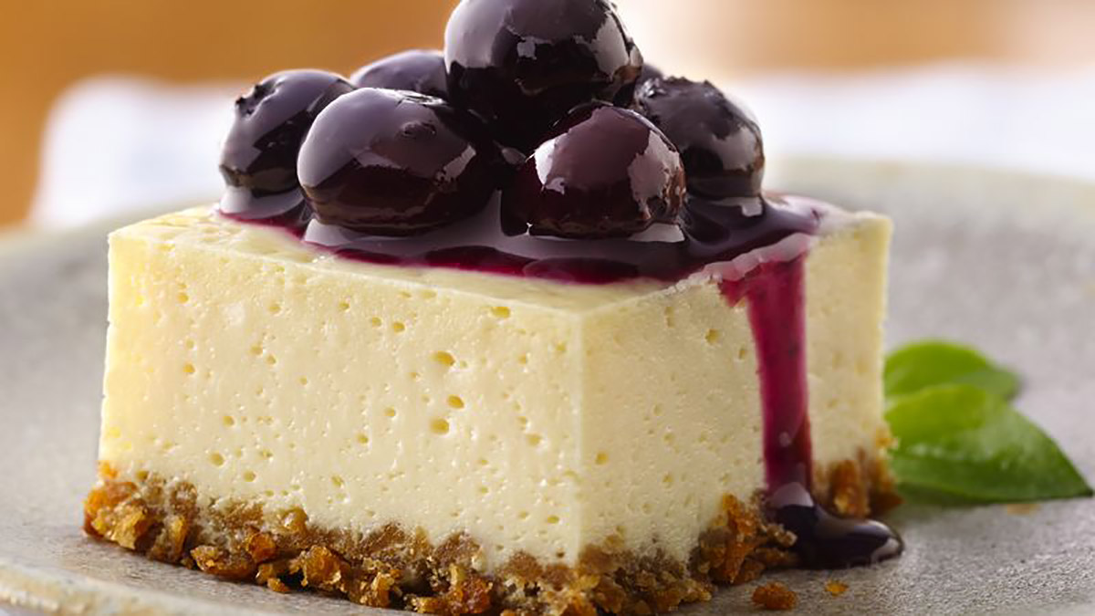 Blueberry Cheesecake Squares
